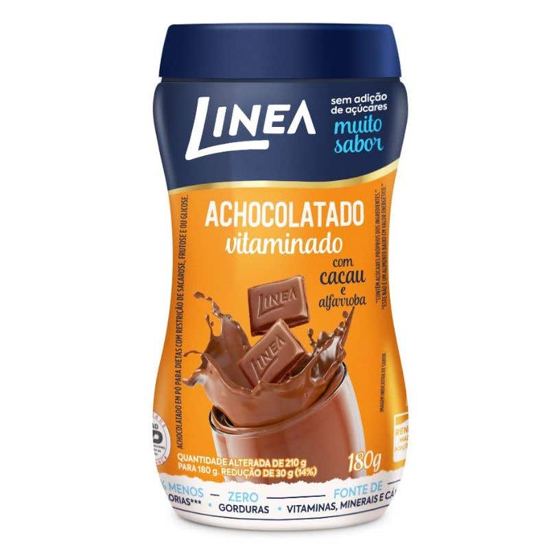 Achocolatado Zero Açúcar Linea 180g