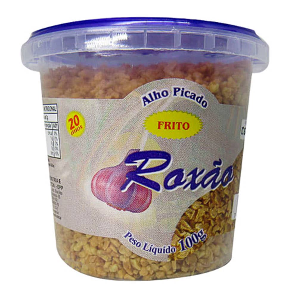 Alho Roxão Frito 100G