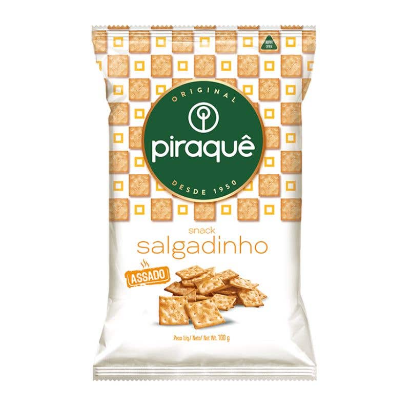 Biscoito Salgadinho Piraquê 100g