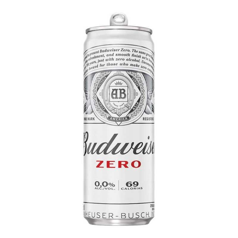 Cerveja Sleek Zero Álcool Budweiser 350ml
