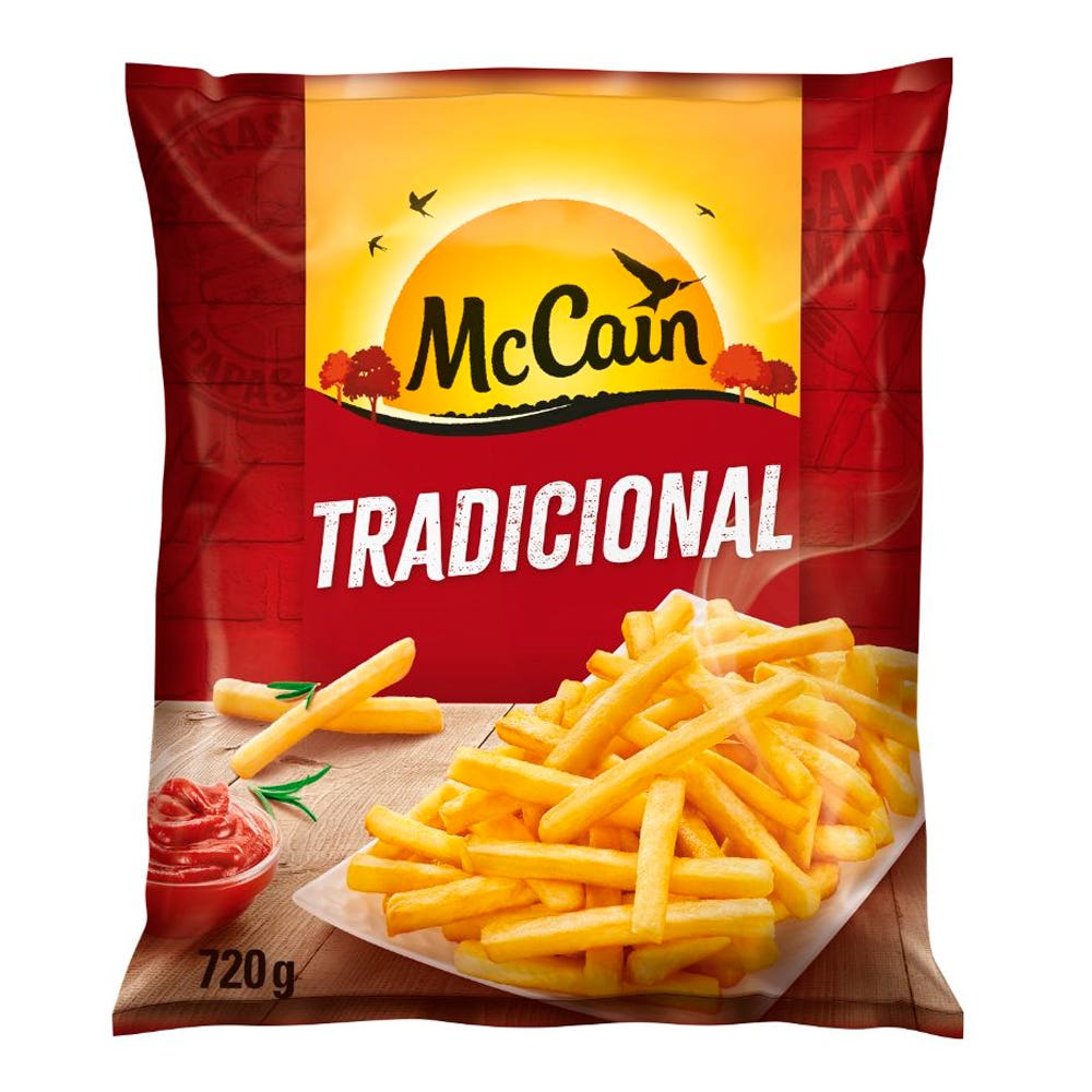 Batata McCain Congelada 720g Tradicional