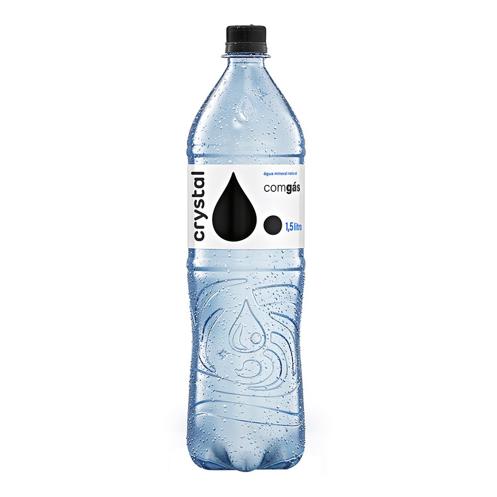 Água Miner Crystal com Gás 1,5l