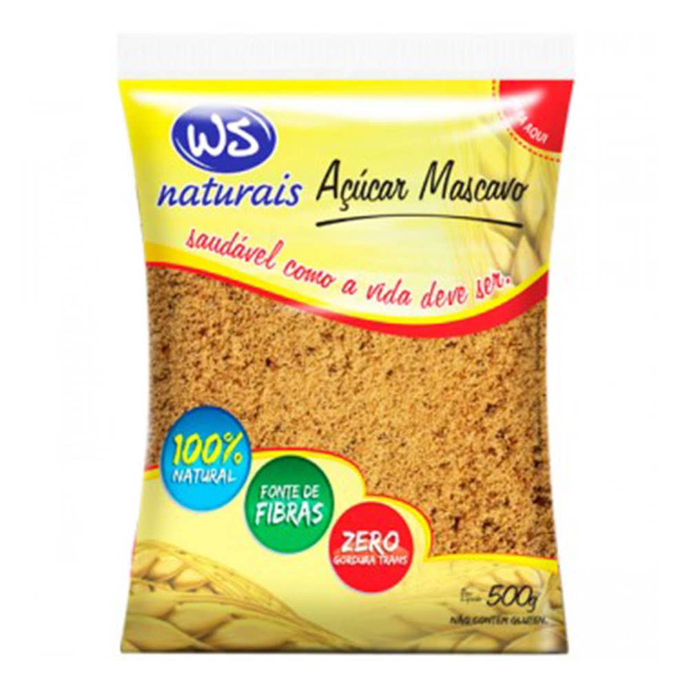 Açúcar Mascavo Ws 500G