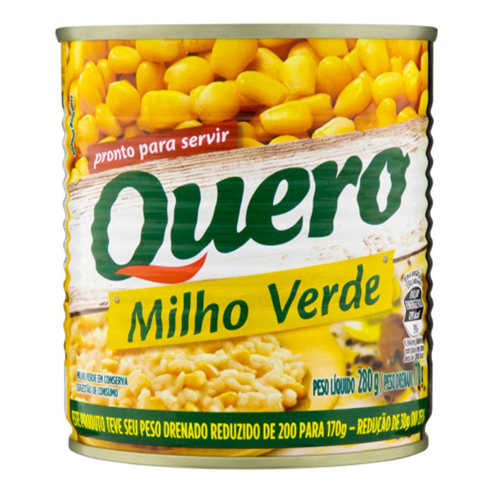 Milho Verde Quero Lata 170G