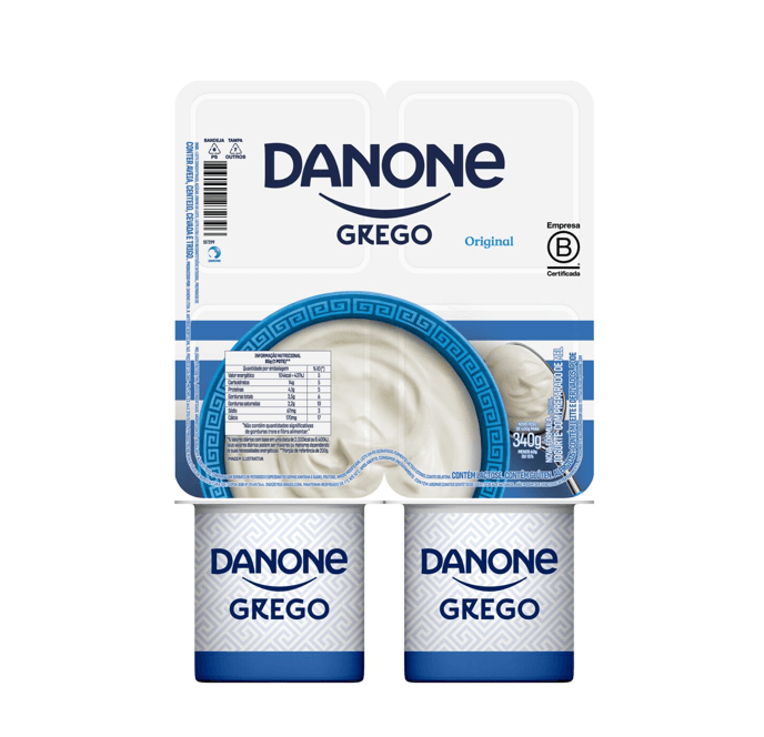 Iogurte Grego Tradicional Danone 340g