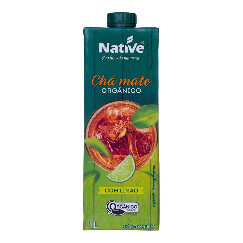 Chá Mate Limão Orgânico Native 1L
