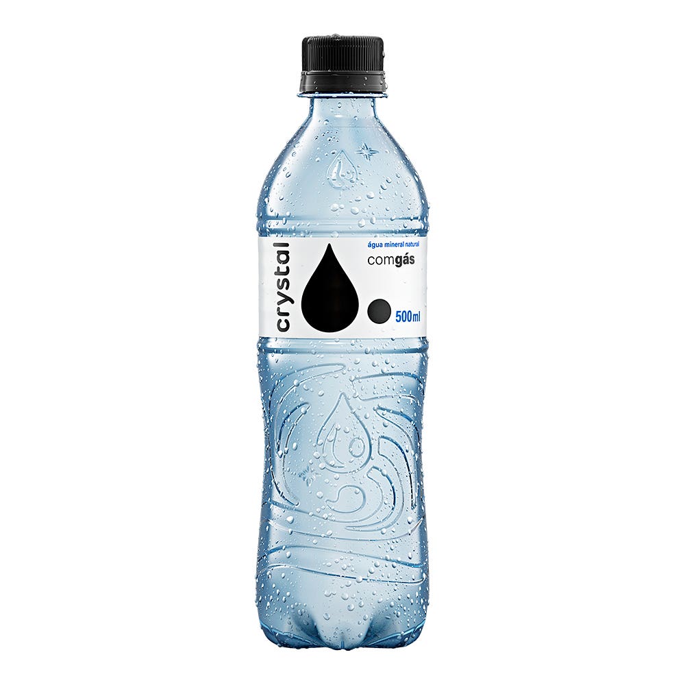 Água Mineral Crystal com Gás 500ml