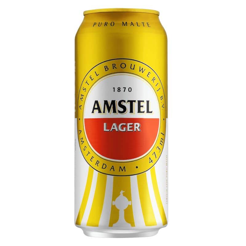 Cerveja Lager Premium Amstel 473ml
