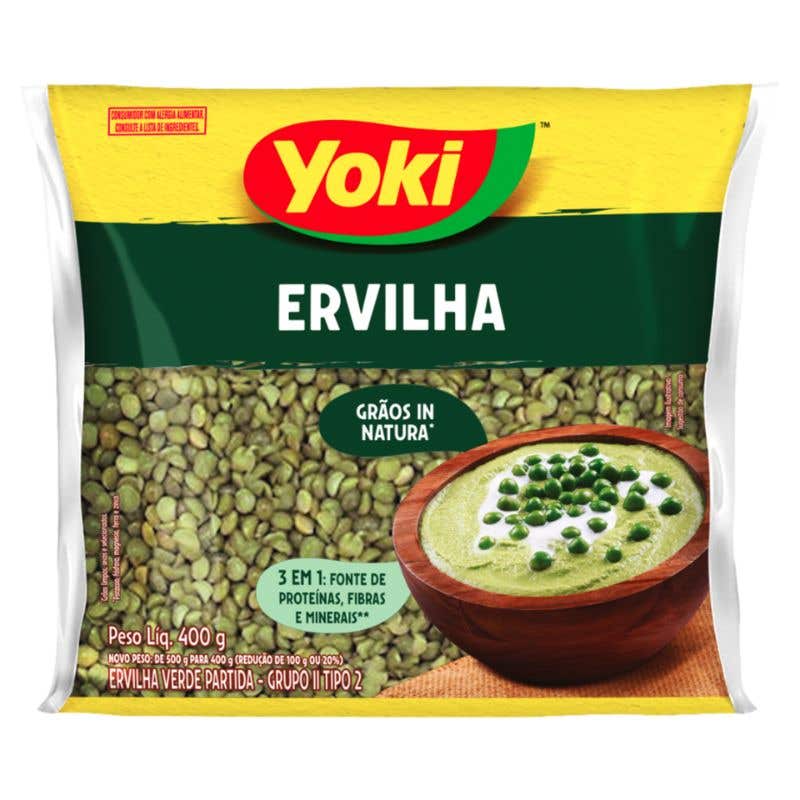 Ervilha Partida Tipo 2 Yoki 400g