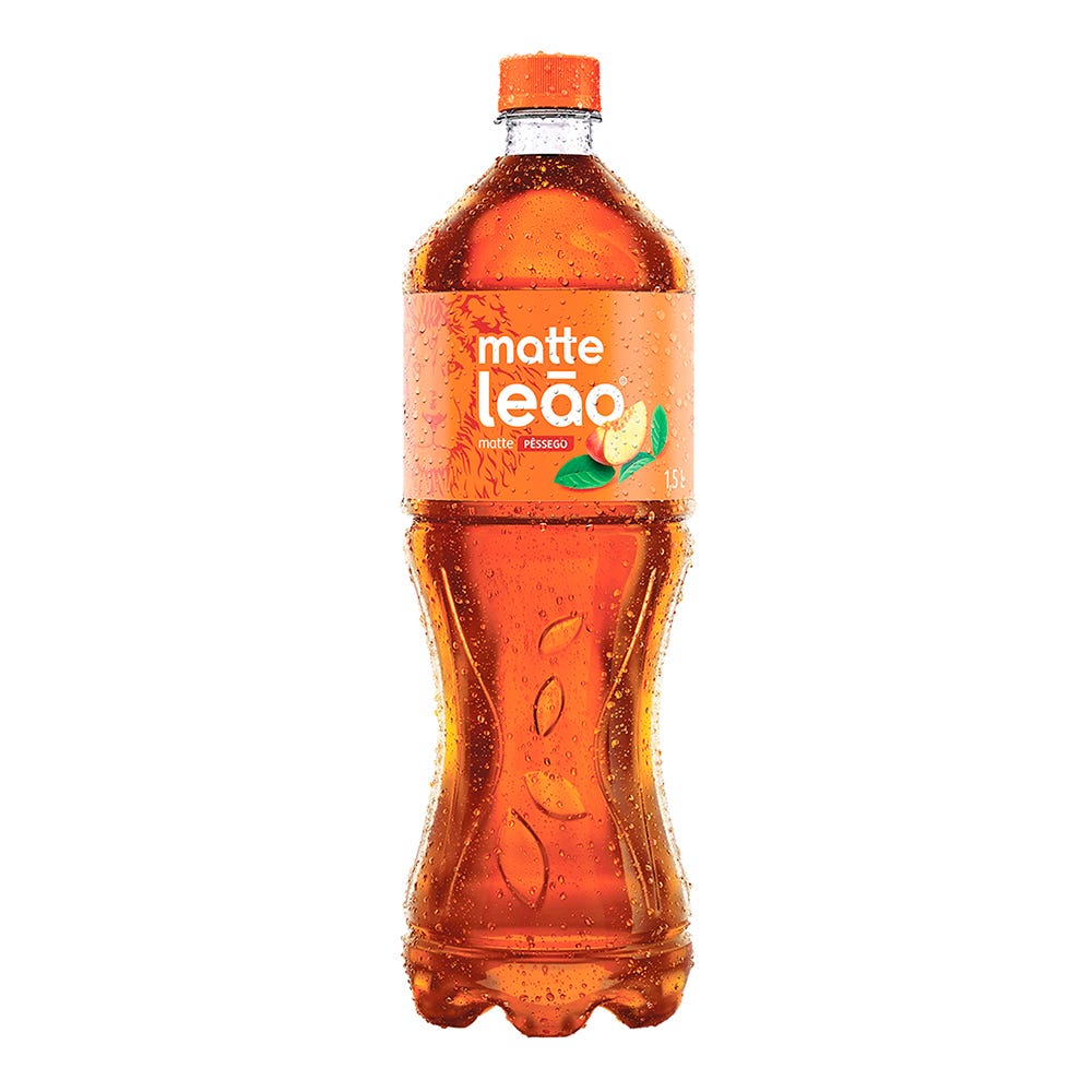 Chá Matte Leão Pêssego 1,5L