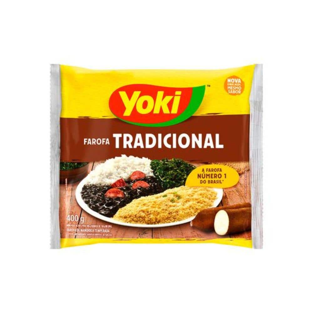Farofa de Mandioca Tradicional Yoki 400g
