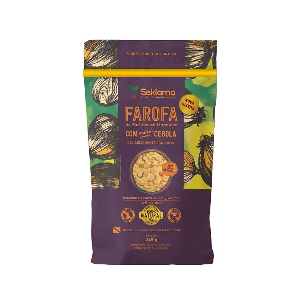 Farofa Tradicional de Cebola Sekiama 245g
