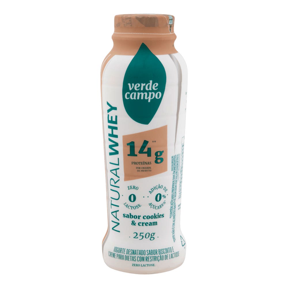 Iogurte Whey Cookies & Cream 250g