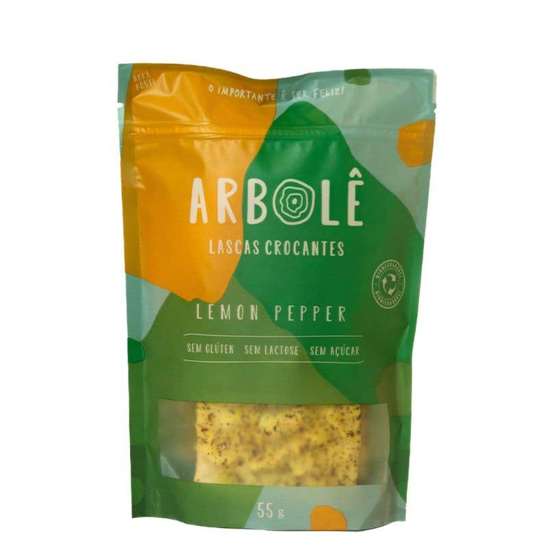 Lascas Crocantes Lemon Pepper Arbolê 55g