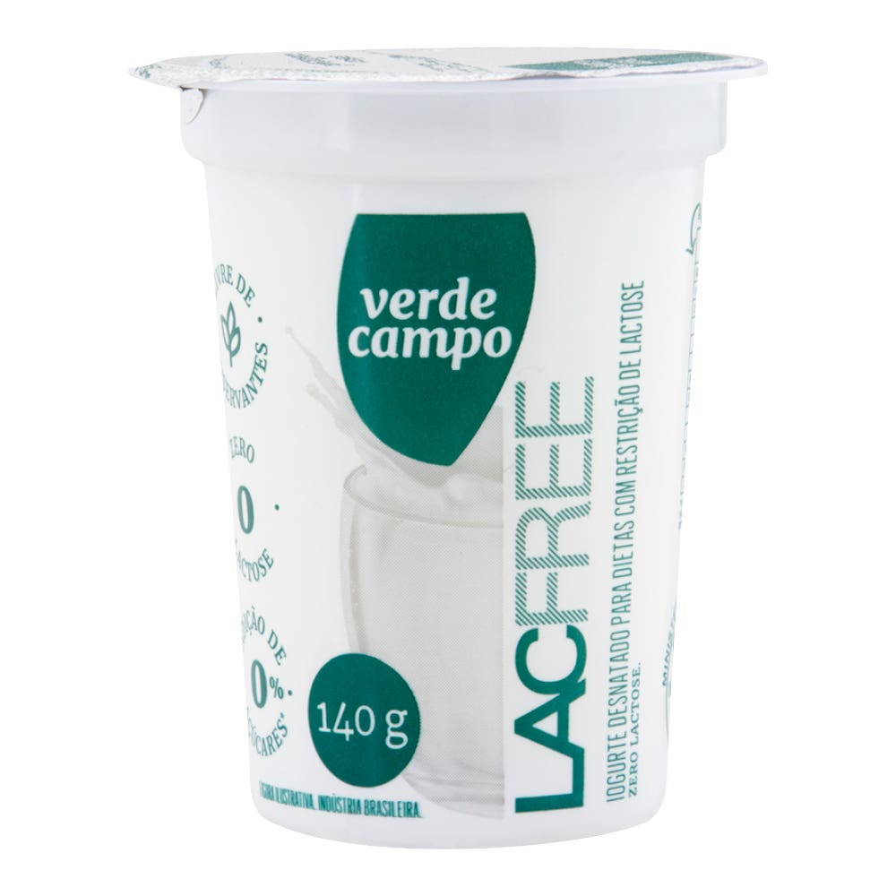 Iogurte Natural Lacfree 140G