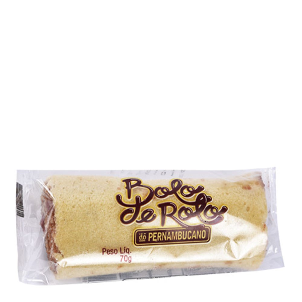 Mini Bolo Rolo Tradicional Do Pernambucano 70G
