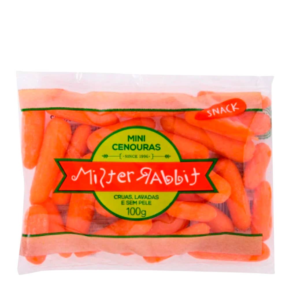 Mini Cenouras Mister Rabbit 250g