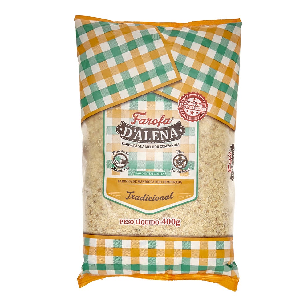 Farofa Tradicional Dalena 400 G