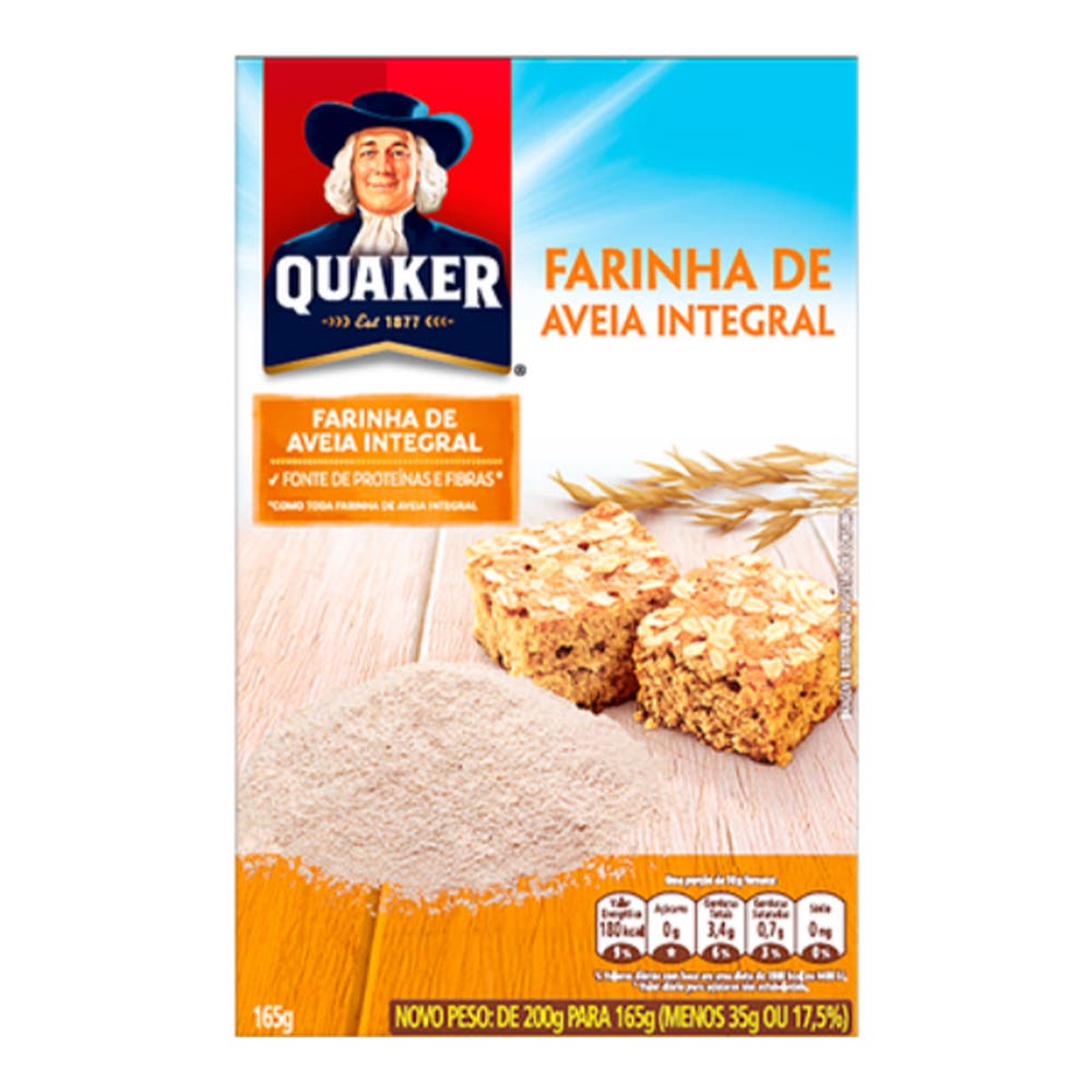 Farinha Aveia Quaker 165g