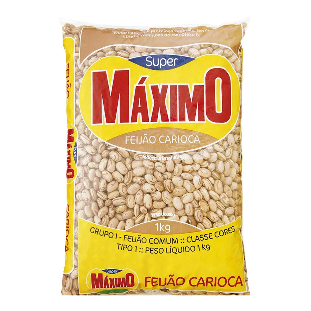 FEIJAO CARIOCA MAXIMO 1KG