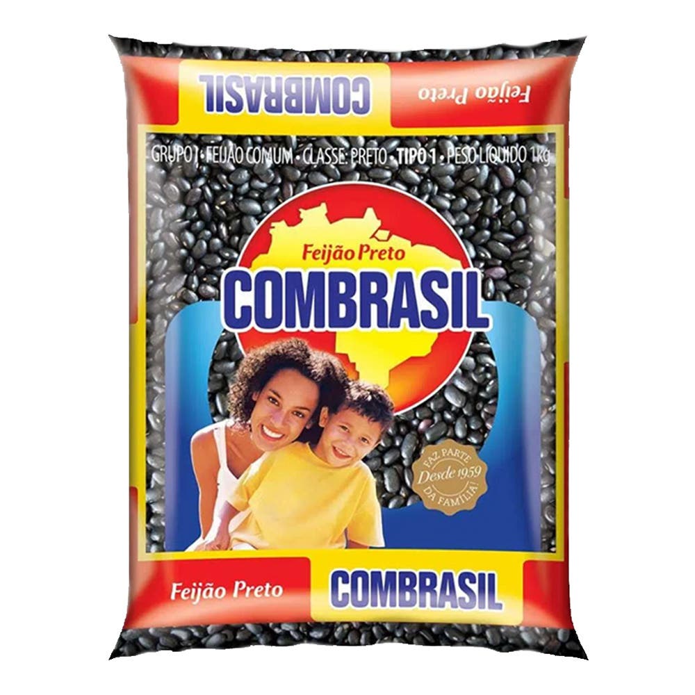 FEIJAO PRETO COMBRASIL T1 1KG
