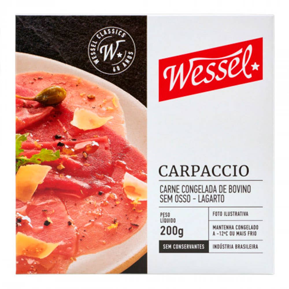 Carpaccio Wessel 200G