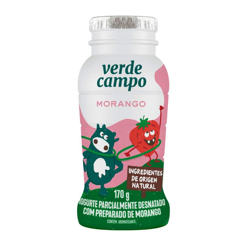 Iogurte Morango Kids Verde Campo 170g