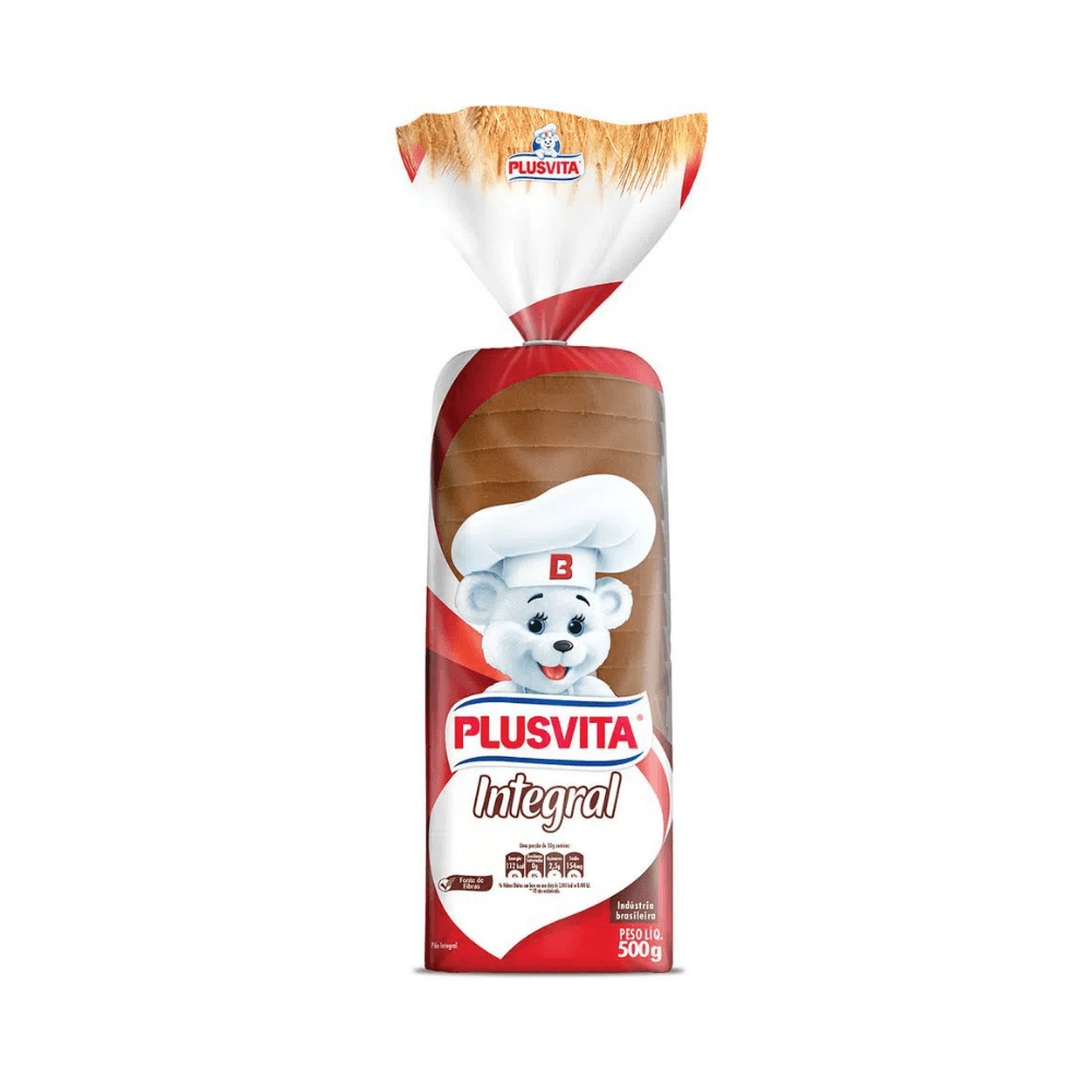 Pão de Forma Integral Plus Vita 480g