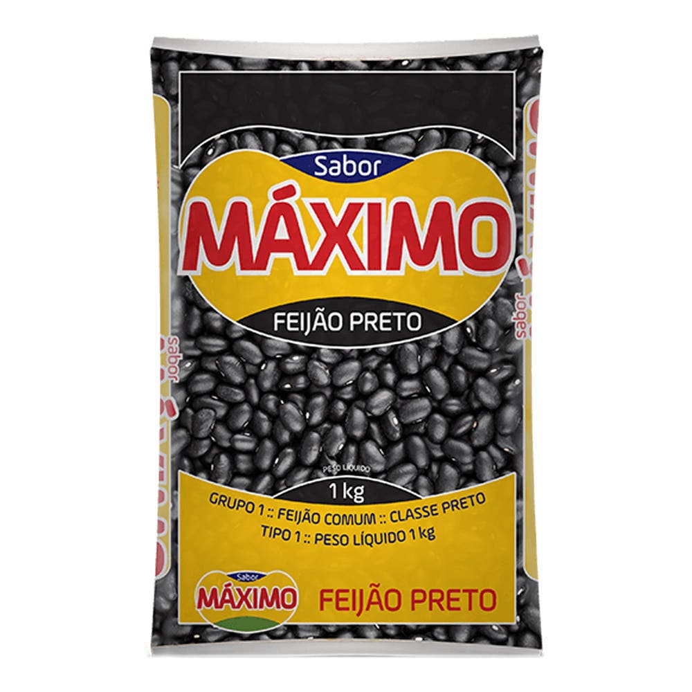 Feijão Preto Máximo 1Kg