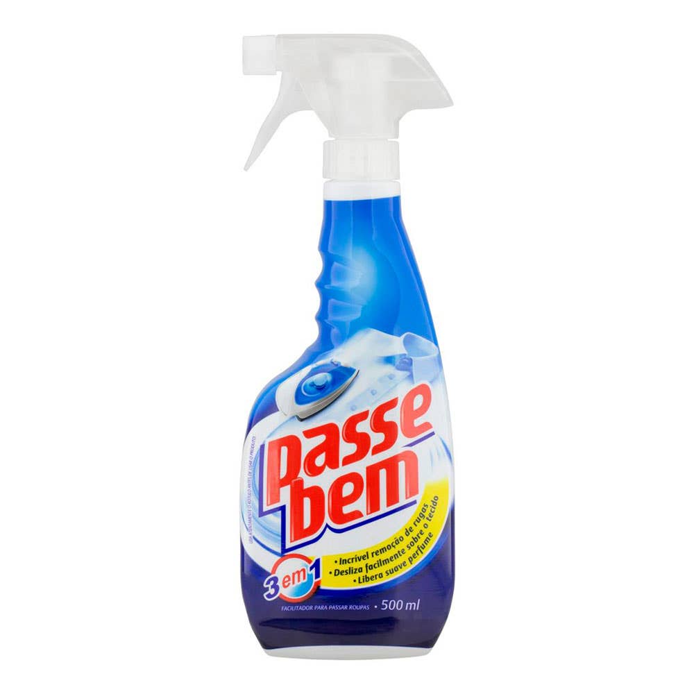 PASSADOR DE ROUPAS PASSE BEM PULV 500 ML
