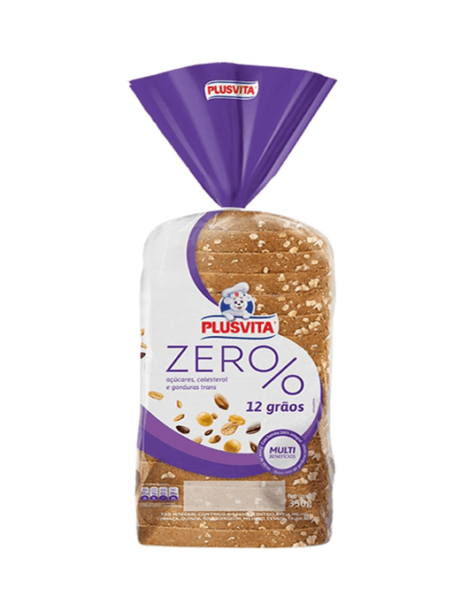 Pão de Forma Zero Açúcar 12 Grãos Plus Vita 350g