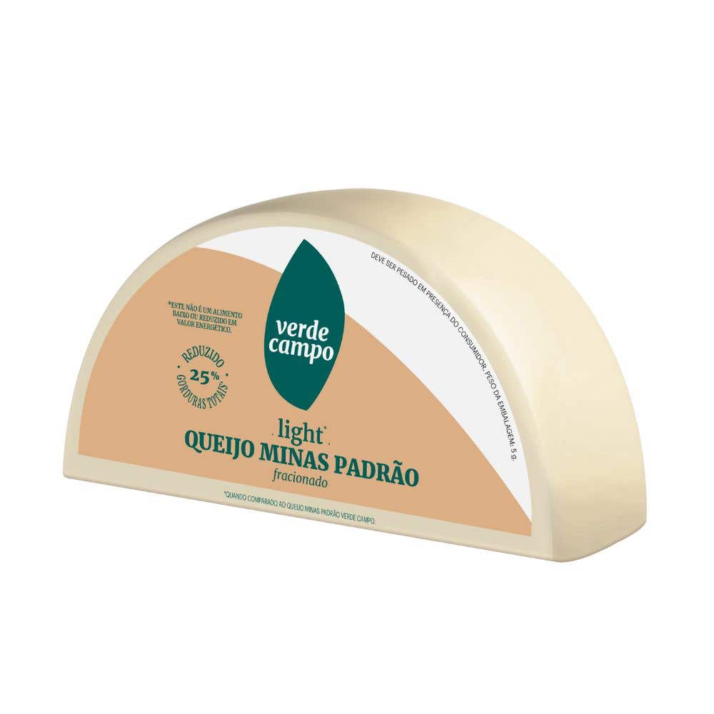 Queijo Minas Padrão Light Verde Campo