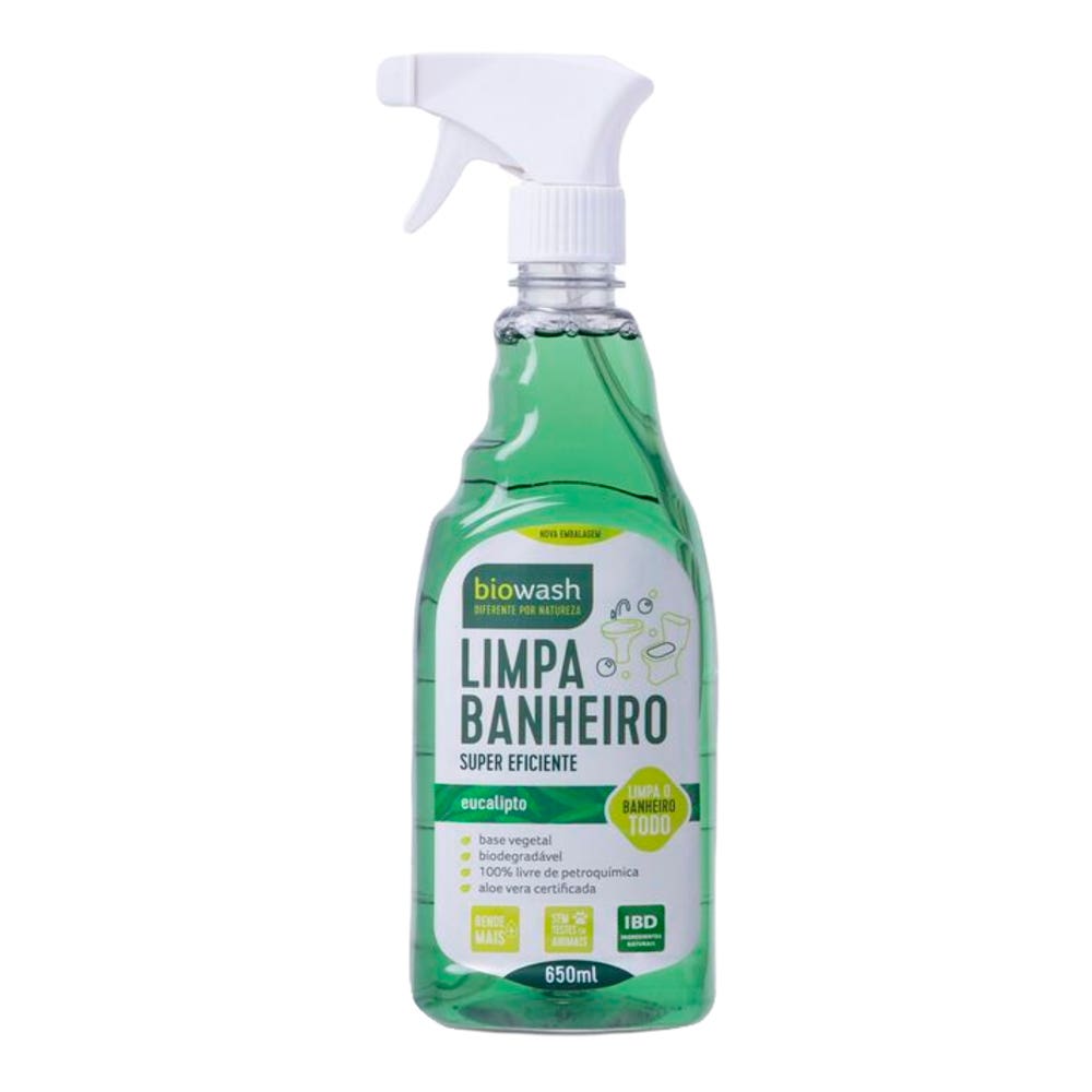 Limpador de Banheiro Biowash 650Ml