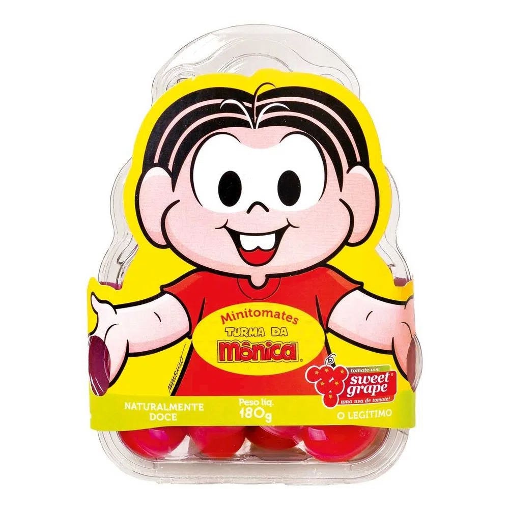 Tomate Sweet Grape Turma da Mônica 180g