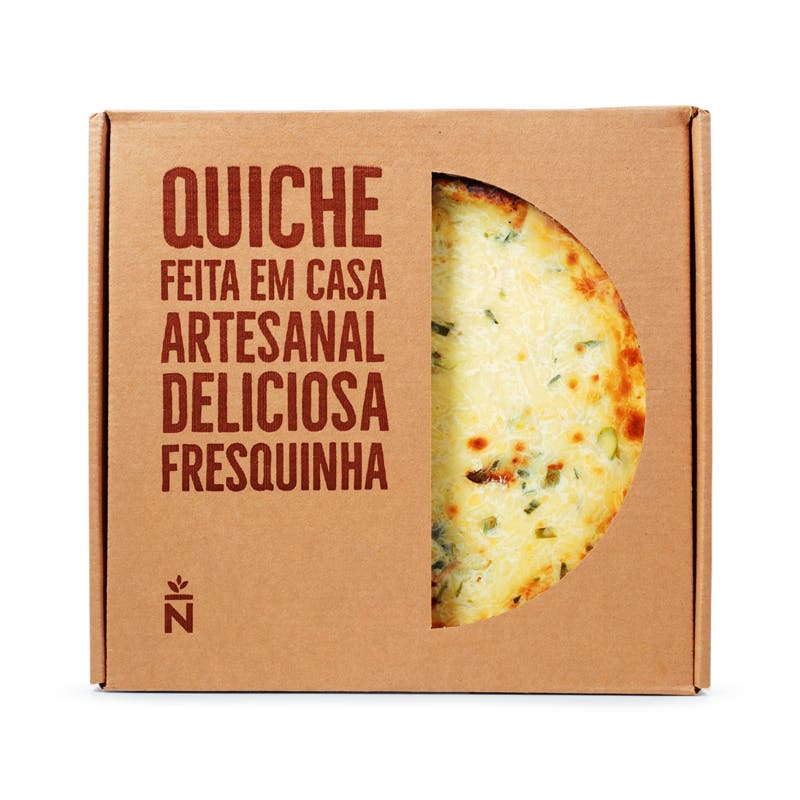 Quiche de Alho e Aspargos 780g