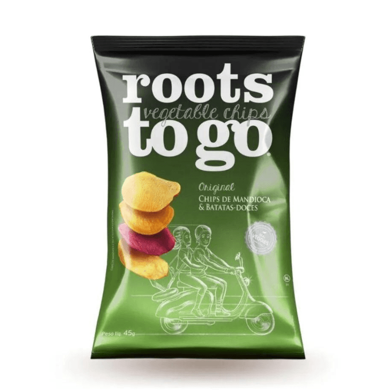 Batata Doce Chips Original Roots to Go 45g