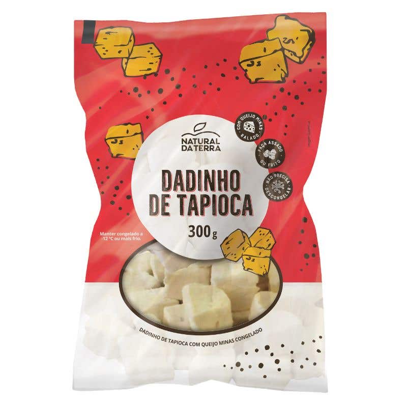 Dadinho de Tapioca Natural da Terra 300g