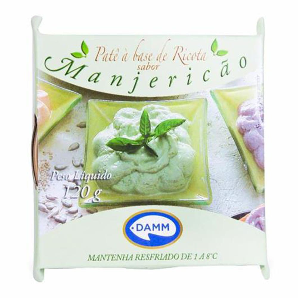 Creme de Ricota com Manjericão Damm 120g