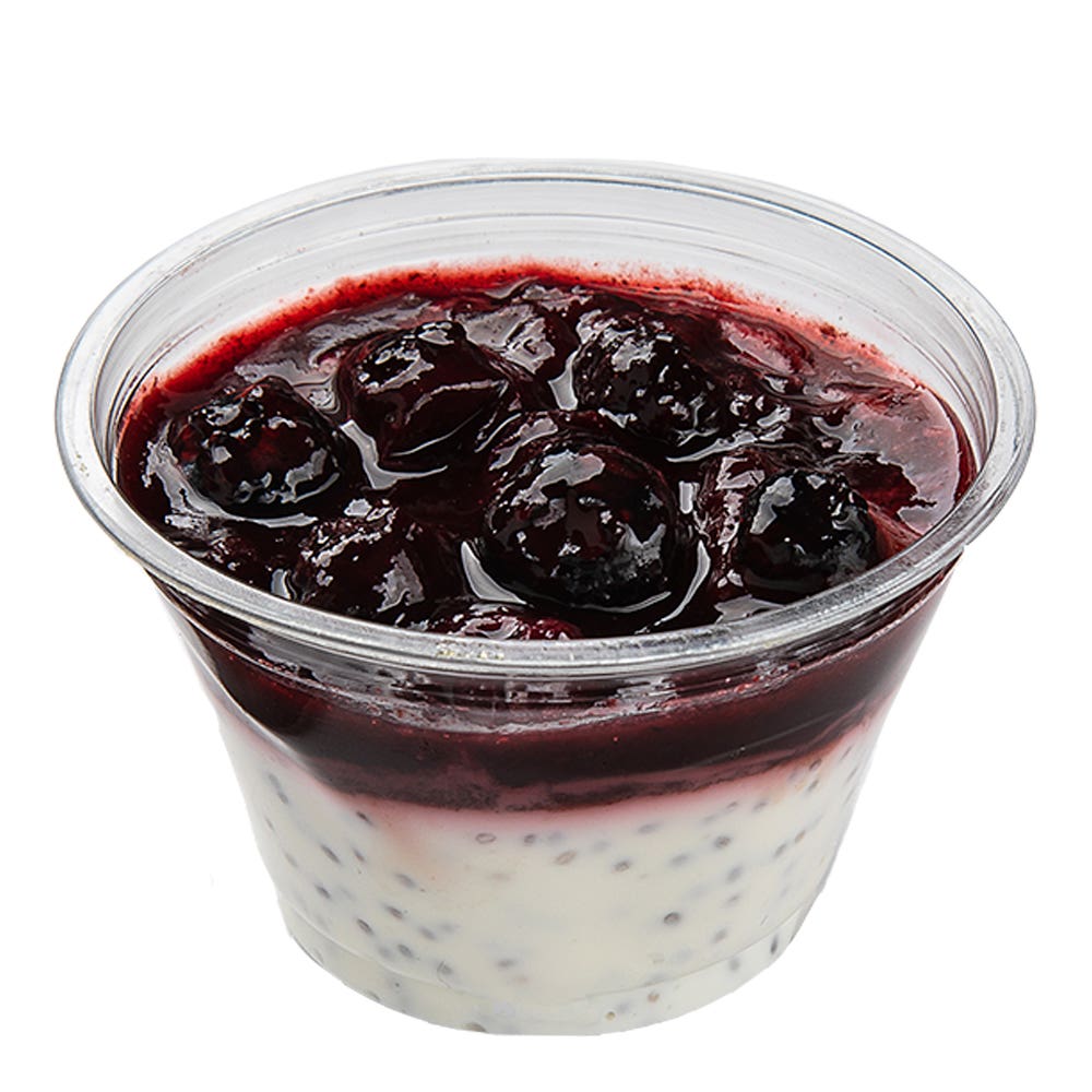 Mousse Fit de Frutas Vermelhas Pote