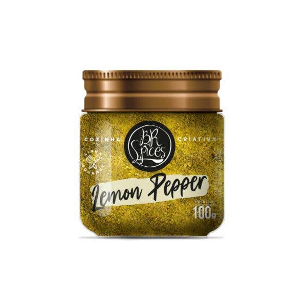 Tempero Lemon Pepper BR Spices 100g