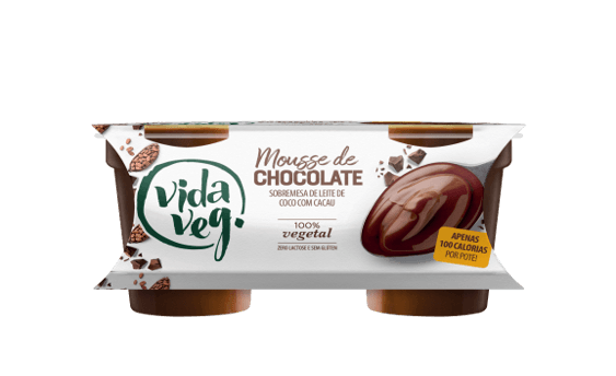 Mousse de Chocolate Vida Veg 200g