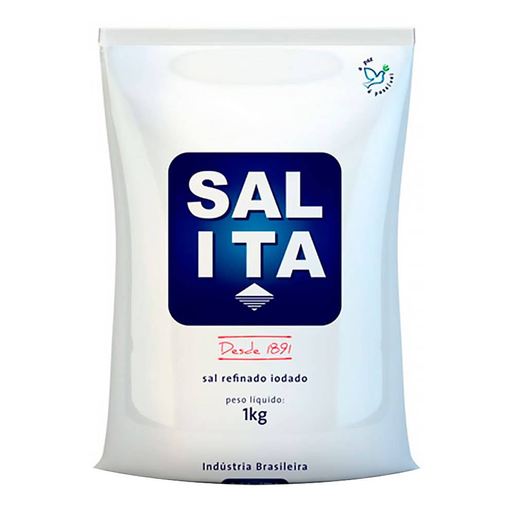 Sal Refinado Iodado Ita 1Kg