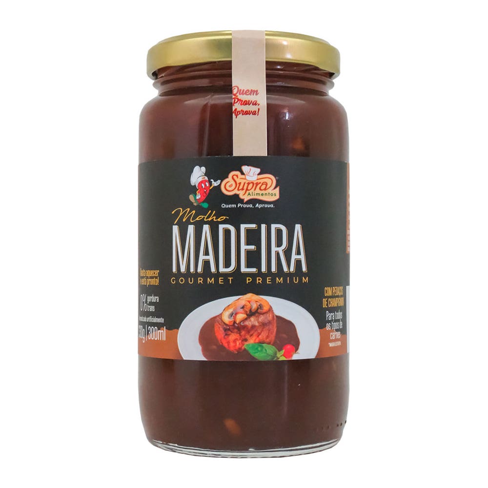 MOLHO MADEIRA SUPRA 330G