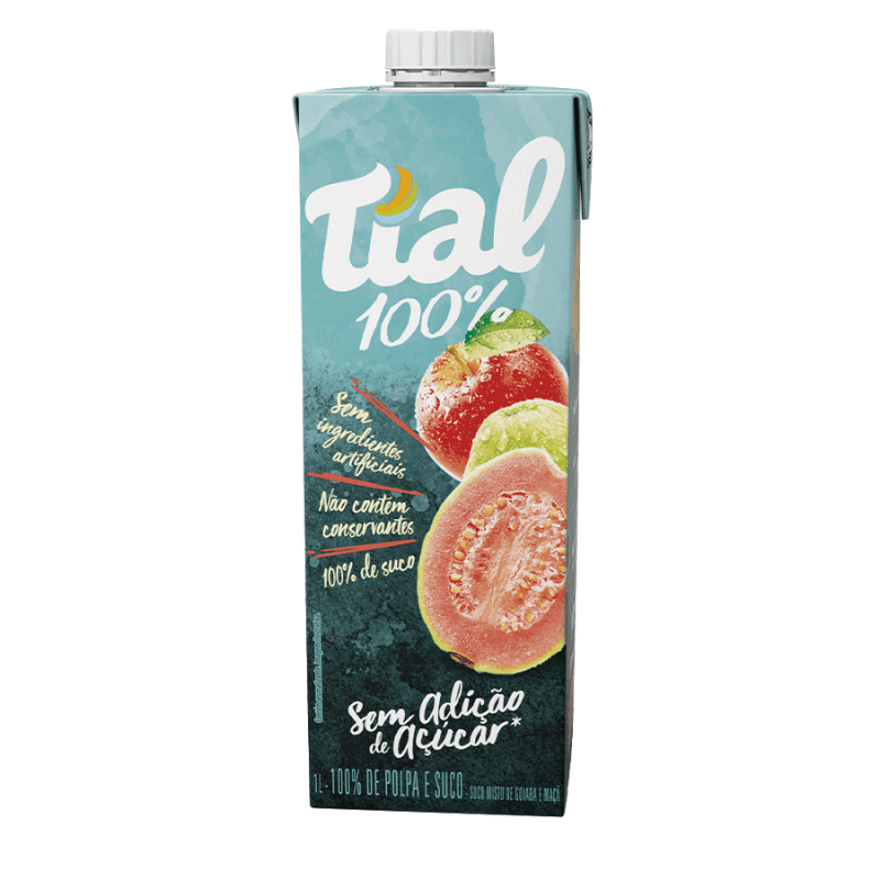 Suco de Goiaba 100% Integral Tial 1L