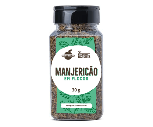 Manjericão Natural da Terra 30g
