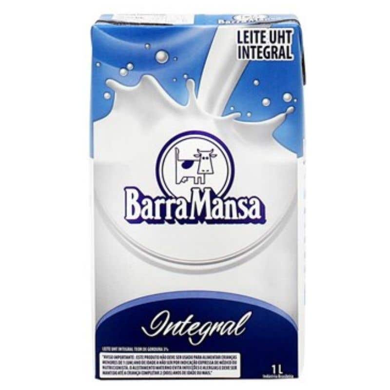 Leite Integral Uht Barra Mansa 1L