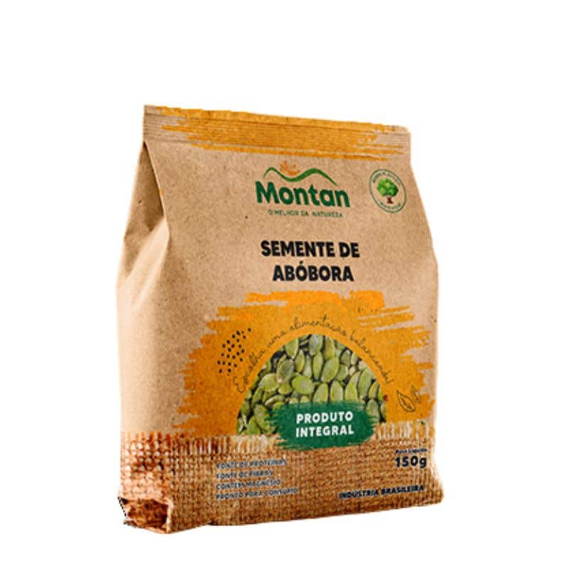 Semente de Abobora sem Casca Montan 150g