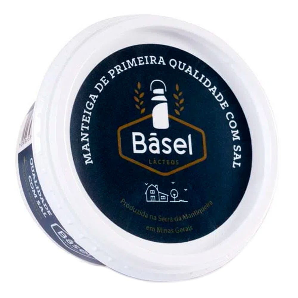 Manteiga com Sal Pote Basel 200g