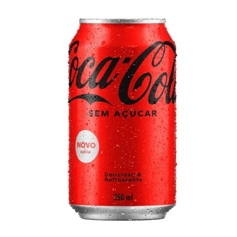 Refrigerante Coca-Cola Zero Lata 350ml