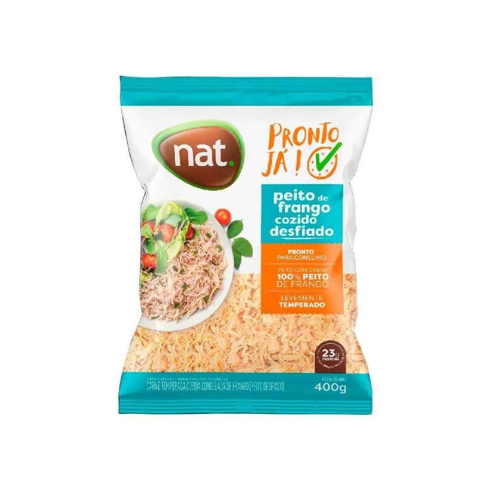 Peito de Frango Desfiado Congelado Nat 400g